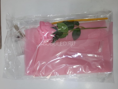 Шар Бобо с розой внутри ( в индивид. упаковке)