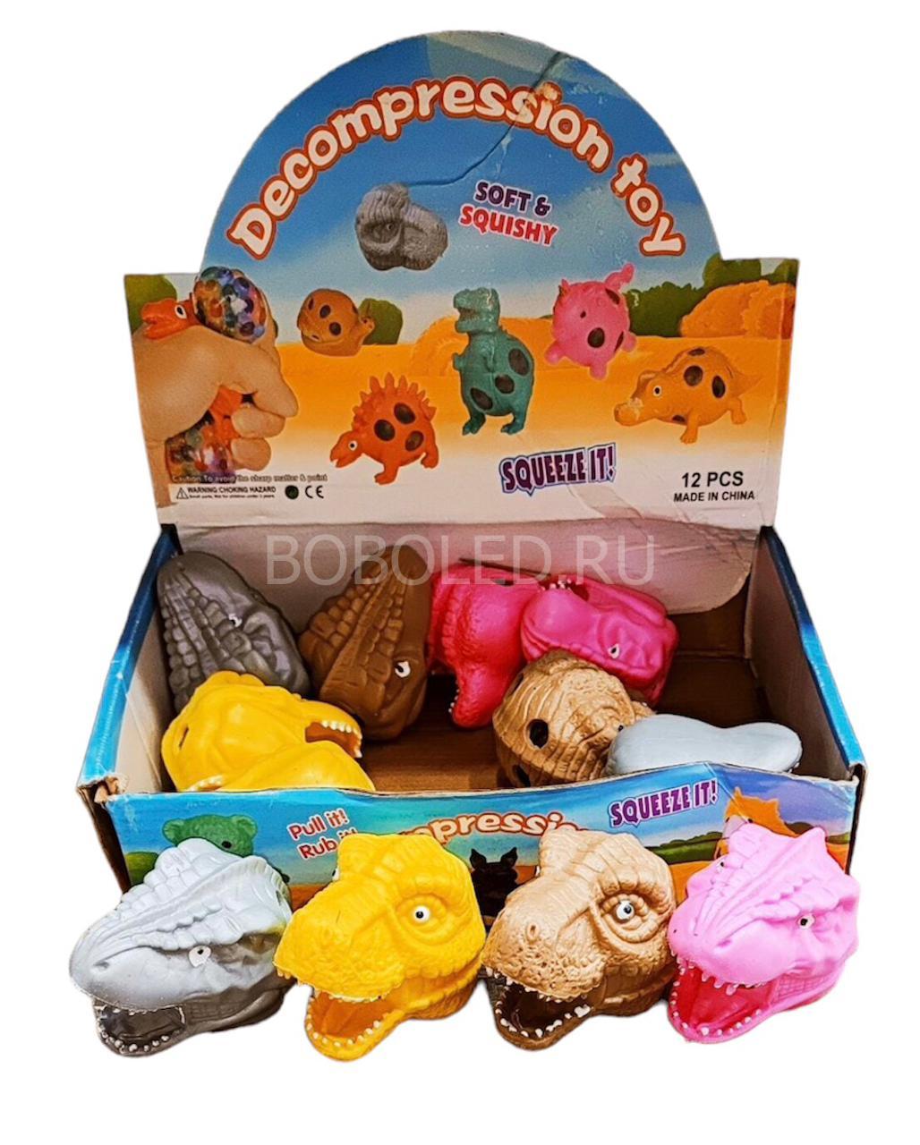 Игрушка антистресс мялка с блестками оптом. 12 шт/упаковка