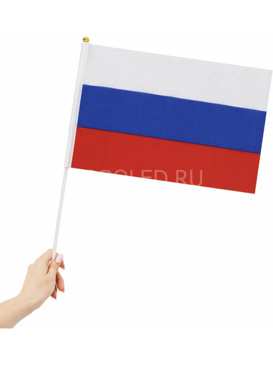Флаг России без герба 30×45 см - Оптом